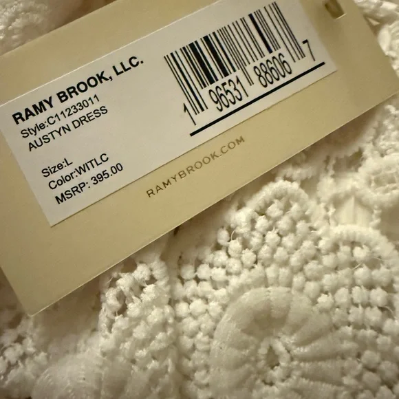 NWT Ramy Brook Austyn Crochet Lace Maxi Dress - Picture 8 of 8